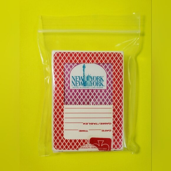 New York New York Vegas Casino Playing Cards Genuine Cambric - Picture 6 of 7